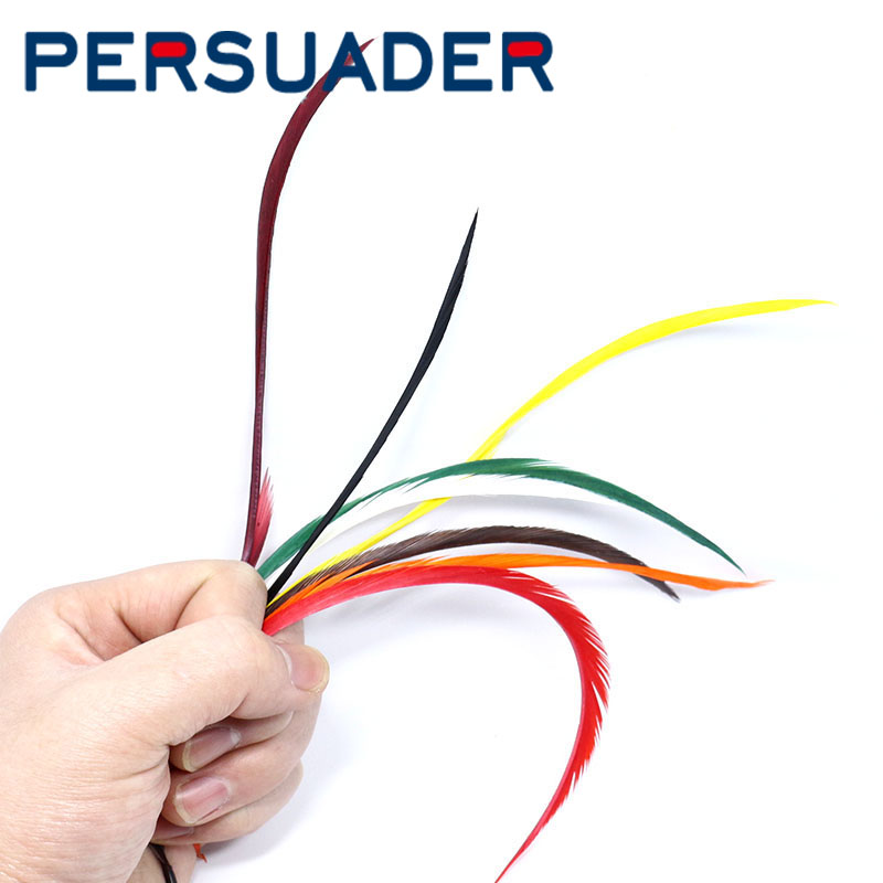 Fishing Lure Popper - PERSUADER 20 sztuk/worek Ręcznie zbierane pióra