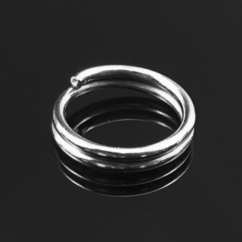 Fishing Lure Accessories - 100 sztuk/partia Fishing Split Rings obrotowe