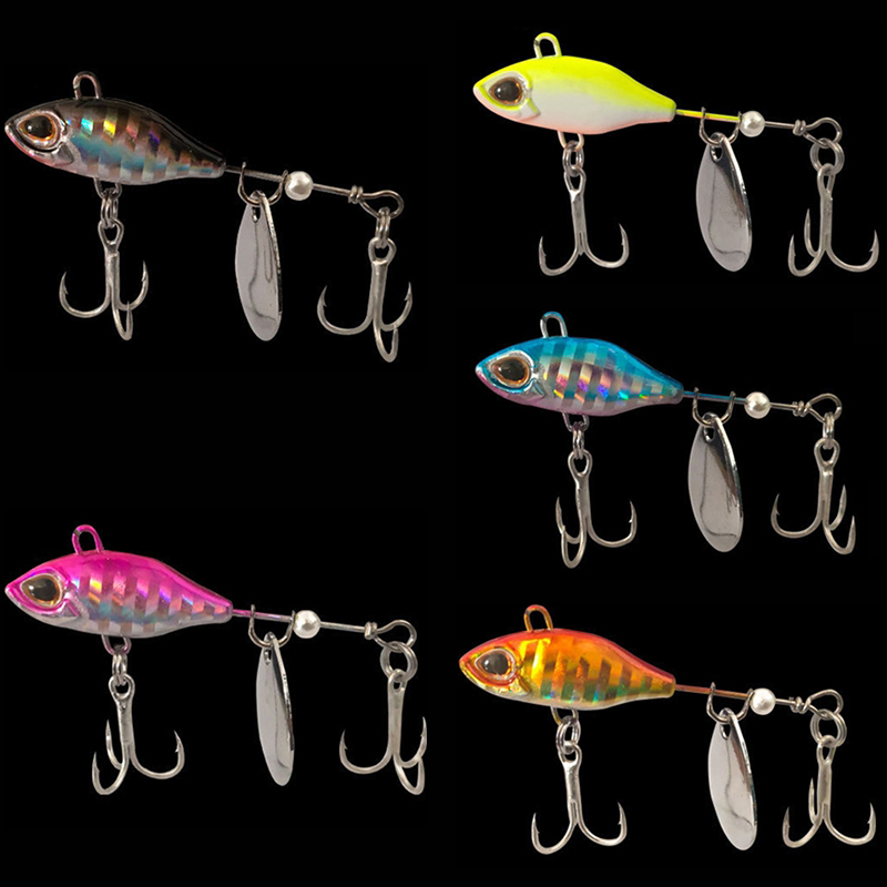 Fishing Lure Spinnerbait - Obrotowe wibracyjne przynęty VIB z obrotową