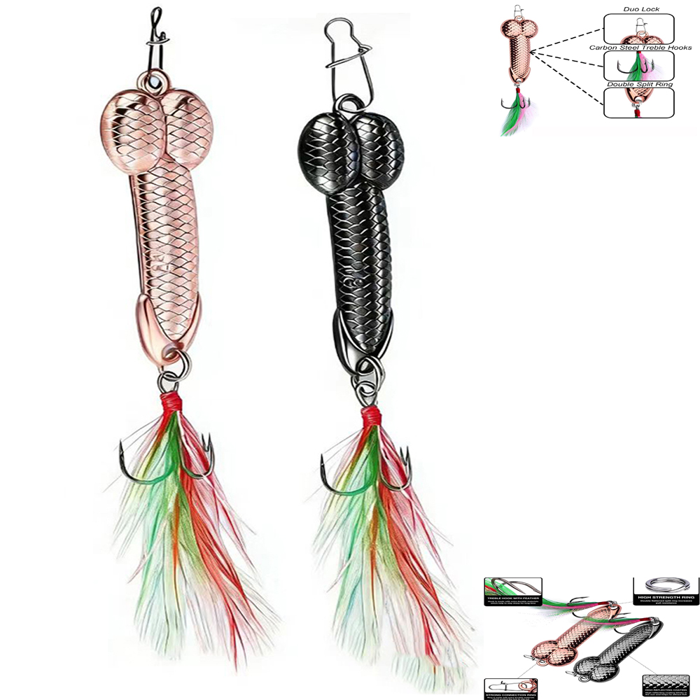 Fishing Lure Blade Bait - Metalowa przynęta wędkarska VIB w kształcie