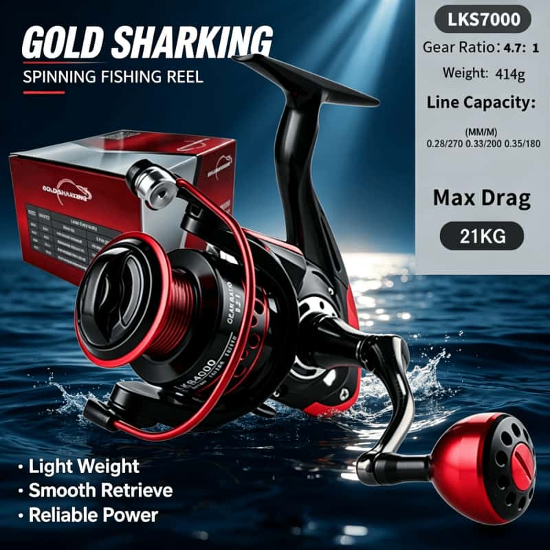GOLD SHARKING - Kołowrotek spi – Abu Garcia Reel Max recenzja i cena