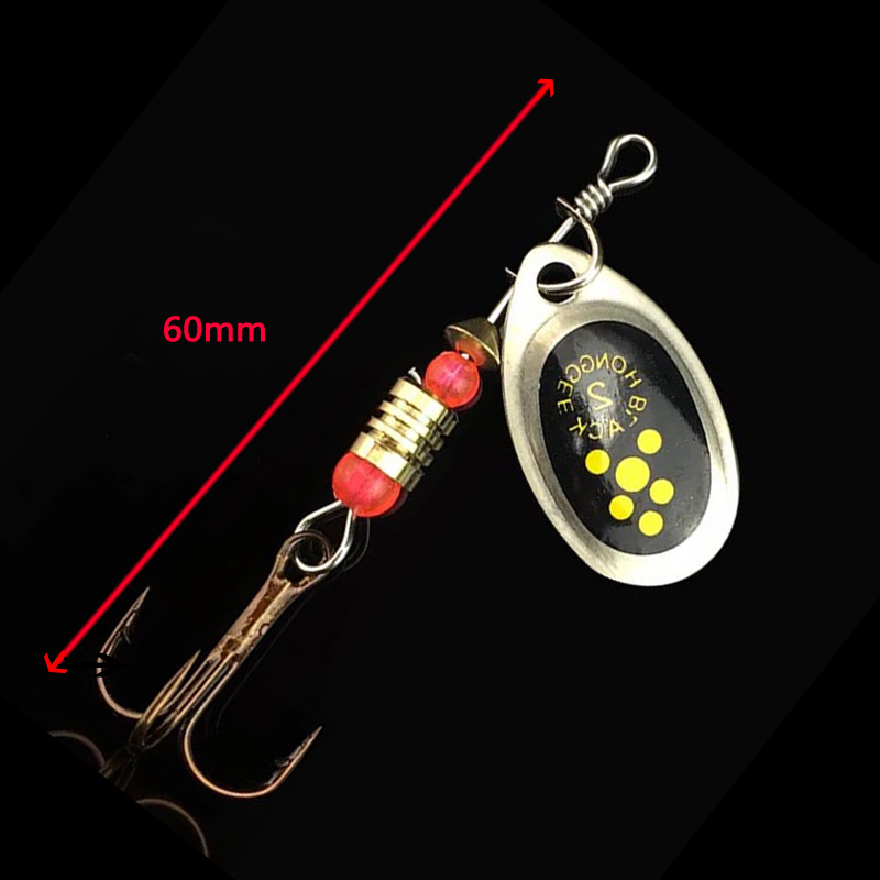 1 sztuk metalowe cekiny 6cm 2. – Fishing Lure Spinnerbait recenzja i cena