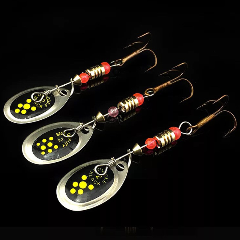 1 sztuk metalowe cekiny 6cm 2. – Fishing Lure Spinnerbait recenzja i cena