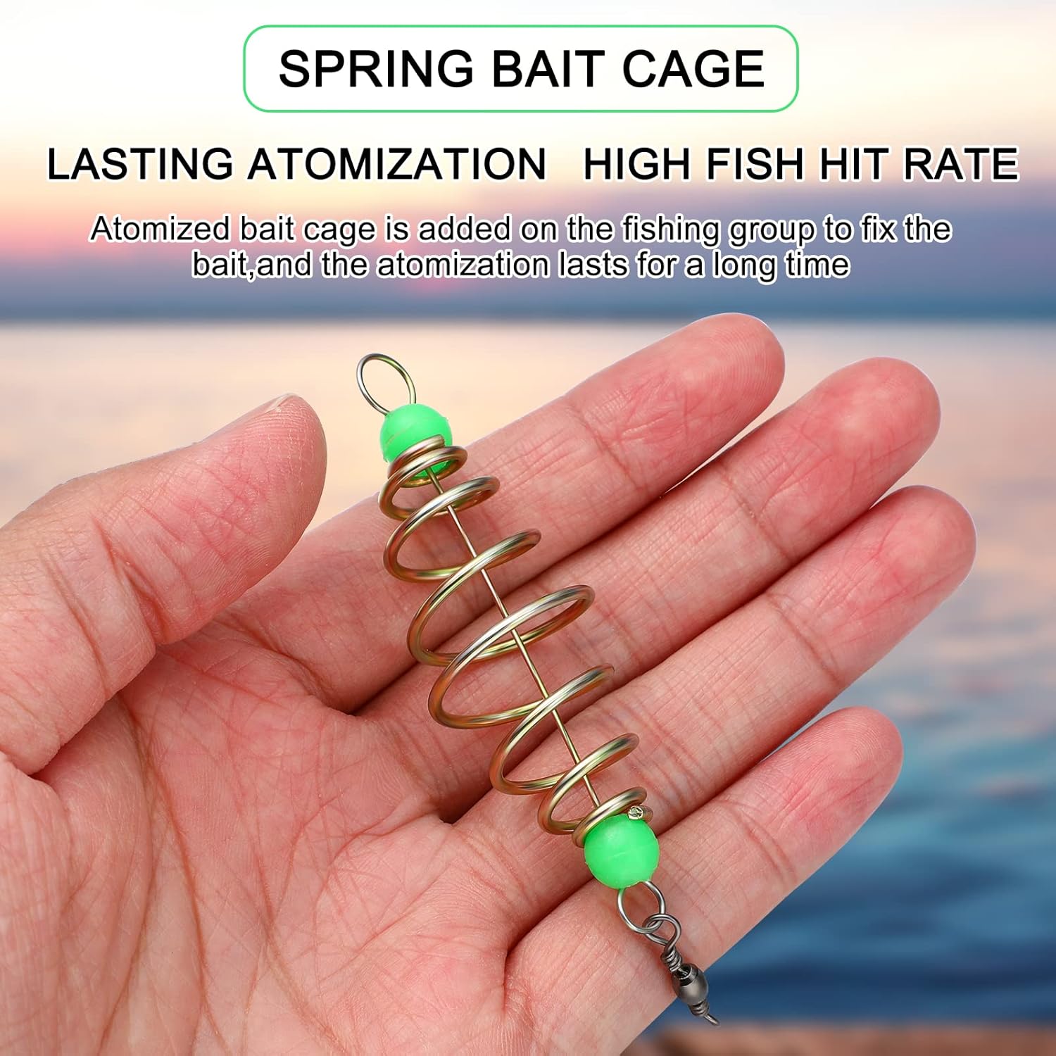 5 szt. Koszyk zanętowy sprężyn – Fishing Lure Accessories recenzja i cena
