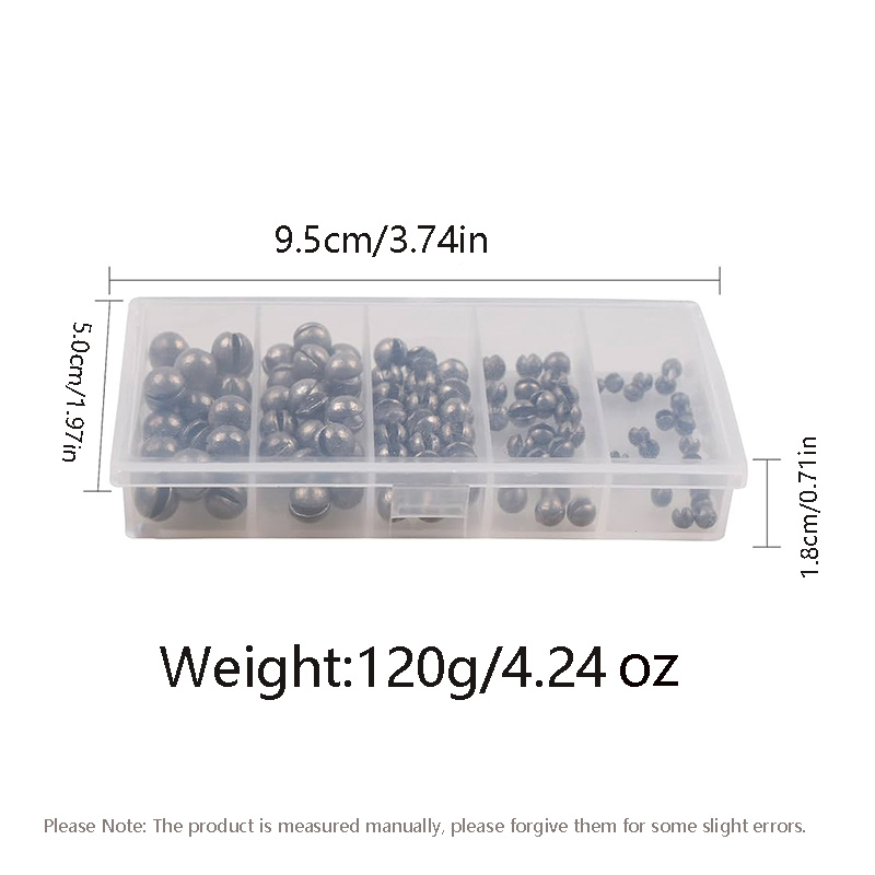 100 sztuk/pudełko Zestaw ołowi – Fishing Lure Box recenzja i cena