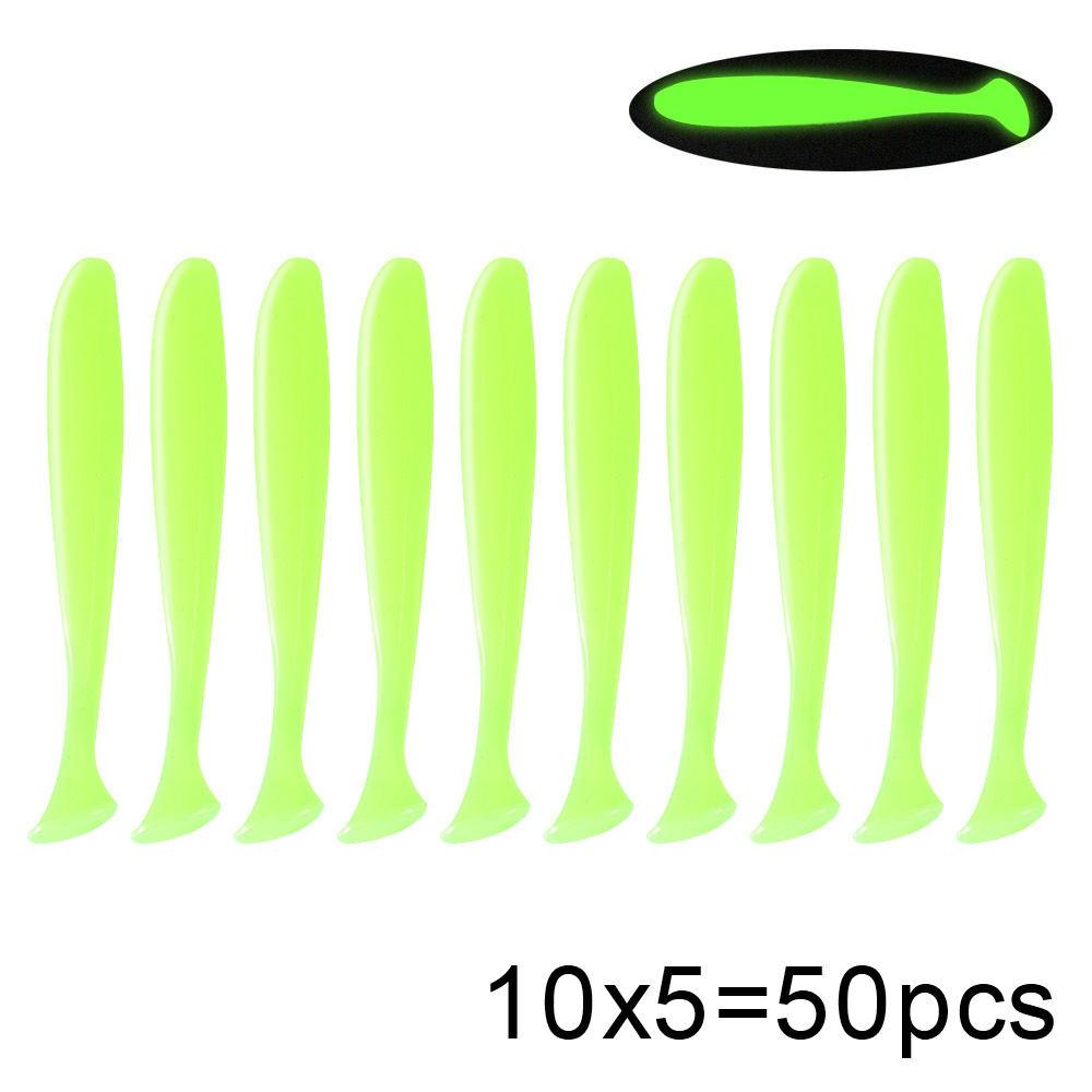 QXO 50 sztuk/partia Swimbait m – Fishing Lure Soft Plastic recenzja i cena