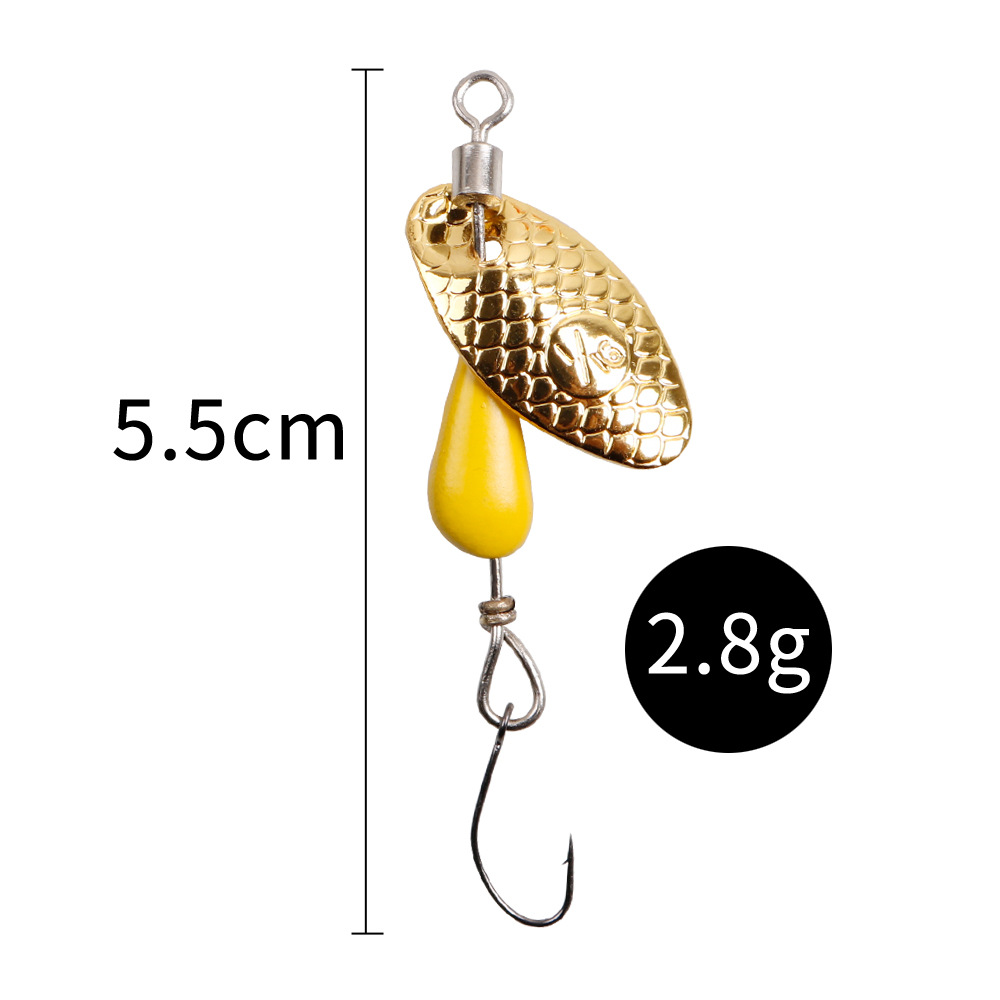 2 szt. Łyżka Spinner metalowa  – Fishing Lure Spinnerbait recenzja i cena