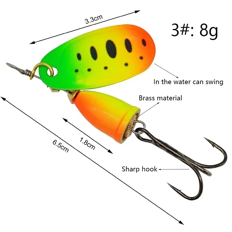 Przynęta spinningowa 8g z meta – Fishing Lure Blade Bait recenzja i cena