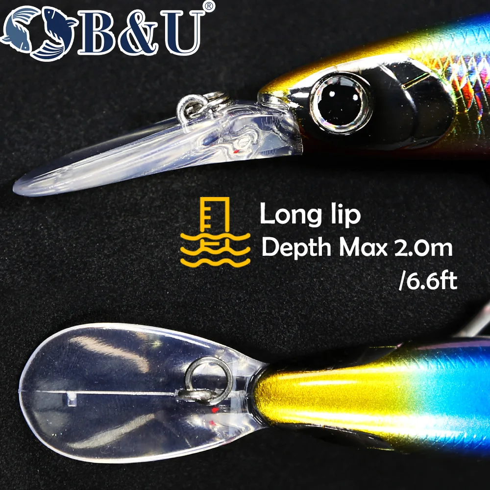 B&U 125mm tonąca Minnow Sea Fi – Fishing Lure Jerkbait recenzja i cena