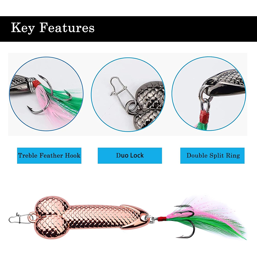 Metalowa przynęta wędkarska VI – Fishing Lure Blade Bait recenzja i cena