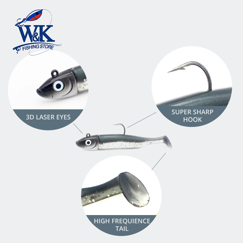 2 ZESTAWY Przynęt do Wędkarstw – Fishing Lure Soft Plastic recenzja i cena