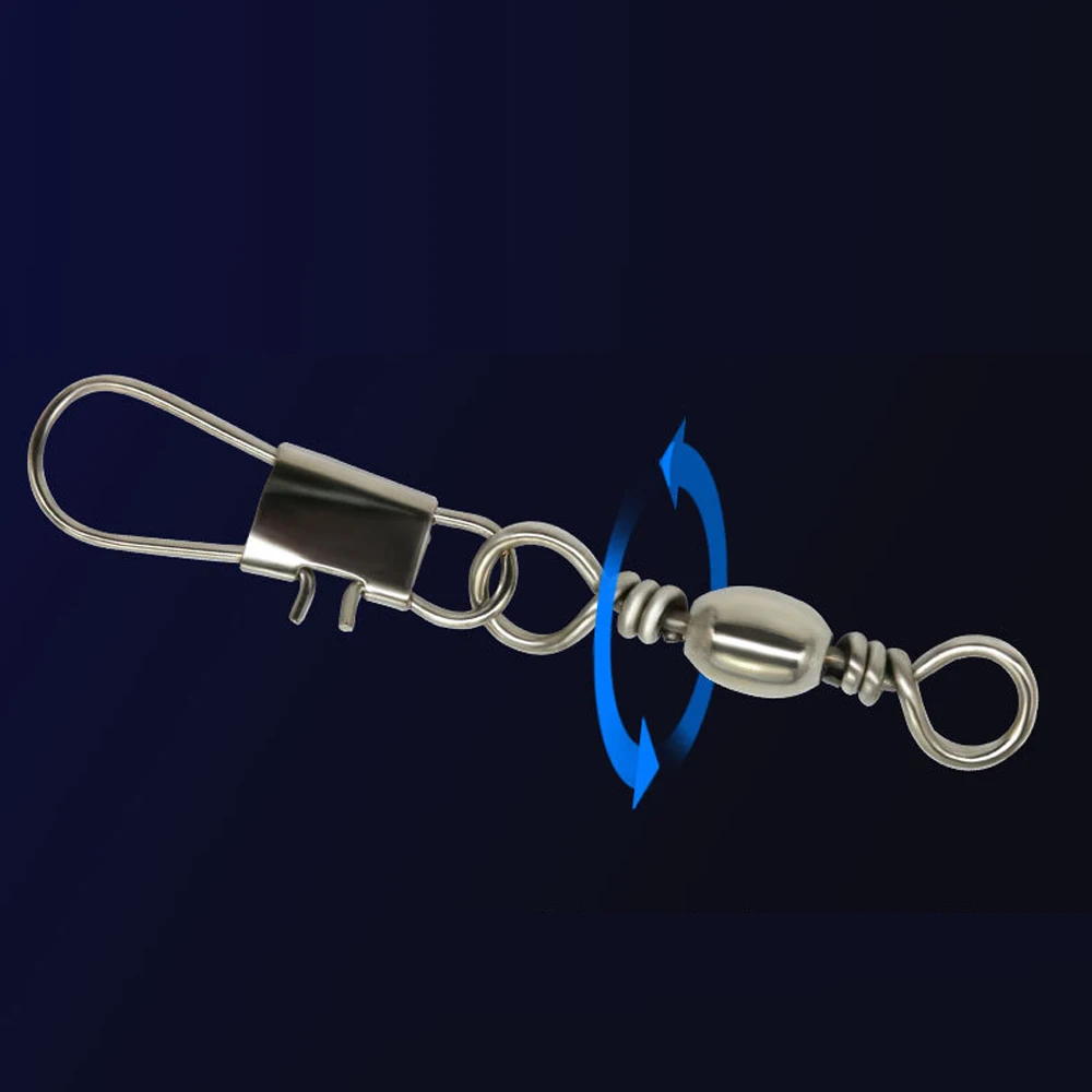50 szt. Krętlik obrotowy z łoż – Fishing Lure Accessories recenzja i cena